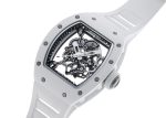 Richard Mill as Baba Watson| by Richard Mille| RM055 ATZ/TI| Skeleton Clock Automatic Winding Rubber| Commissions| Middle Ages| - Image 2