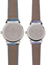 Patek Philippe - Calatrava Japan Limited| PATEK PHILIPPE| 6127G - 010 & 7127G - 010| WG Blue & Purple Clock Hand Winding Leather| Commissions| Unused item - Image 2