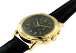 Patek Philippe - Chronographs| 5070J| YG Black Dial Hand Winding Leather| Middle Ages| - Image 2