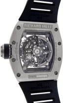 RICHAEL MILL - Automatic declutchable rotor| RICHARD MILLE| RM030| TI Skeleton Clock Automatic Winding Rubber - Image 3