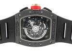 Richard Mill - Automatic Flyback Chronograph Lotus F1 Team Roman Grosjean| RICHARD MILLE| RM011| Carbon Skeleton Clock Dial Automatic Winding Rubber - Image 3