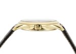 Patek Philippe - Calatrava| PATEK PHILIPPE| 5227J - 001| YG ivory clock automatic winding leather| Middle Ages| - Image 3