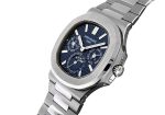 Patek Philippe - Nautilus Perpetual Calendar| PATEK PHILIPPE| 5740 / 1G-001| WG Blue Clock Automatic Winding Bracelet| Commissions| - Image 2