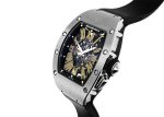 Richards Mill - Automatic| RICHARD MILLE| RM037| TI Skeleton Clock Automatic Winding Rubber| Commissions| Middle Ages| - Image 2