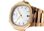 Patek Philippe - Ladies Nautilus| PATEK PHILIPPE| 7118 / 1R - 001| RG Silver Clock Automatic Winding Bracelet| Commissions| Unused item| - Image 4