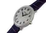 Patek Philippe - Cara Trava Diamond Ribbon Jewelry| PATEK PHILIPPE| 4978 / 400G-001| WG Diamond Clock Automatic Leather| Commissions| Middle Ages| - Image 2