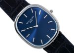 Patek Philippe - Golden Ellips| PATEK PHILIPPE| 5738P - 001| PT Blue Dial Automatic Winding Leather| Middle Ages| - Image 3