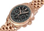 Patek Philippe - Perpetual Calendar Chronograph| PATEK PHILIPPE| 5270 / 1R - 001| RG Black Clock Hand Winding Bracelet| Commissions| Unused item| - Image 2