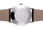 Patek Philippe - Calatrava| PATEK PHILIPPE| 570| WG Silver Clock Hand-Winding Leather| Vintage - Image 4