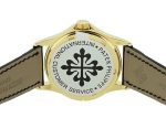Patek Philippe - Calatrava Travel Time| PATEK PHILIPPE| 5134 J - 011| YG Silver Clock Automatic Leather| Middle Ages| - Image 4