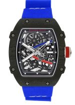 RICHAL MILL - Automatic Sebastian OJET Carbon TPT| by Richard Mille| RM67 - 02| Skeleton Clock Automatic Winding Rubber| Commissions| Unused item| - Image 2