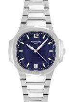 Patek Philippe - Ladies Nautilus| PATEK PHILIPPE| 7118 / 1A-001| SS Blue Clock Automatic Winding Bracelet|