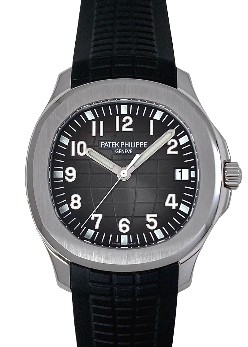 Patek Philippe - Aquanote Extraction| PATEK PHILIPPE| 5167A - 001| SS Black Dial Automatic Rubber Winding| Commissions| Middle Ages Patek Philippe - Aquanote Extraction| PATEK PHILIPPE| 5167A - 001| SS Black Dial Automatic Rubber Winding| Commissions| Middle Ages - Image 1