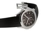 Patek Philippe - Aquanote Travel Time| PATEK PHILIPPE| 5164A - 001| SS Black Dial Automatic Rubber Winding - Image 6