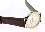Patek Philippe - Calatrava| PATEK PHILIPPE| 3998J| YG Silver Clock Automatic Leather| Middle Ages| - Image 5