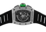 Richard Mill - Automatic Flyback Chronograph Robert Mancini| RICHARD MILLE| RM11 - 01| TI Skeleton Clock Automatic Winding Rubber| Middle Ages| - Image 5