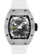 Richard Mill - Automatic Oversized Date| RICHARD MILLE| cRM029| TI Skeleton Clock Automatic Winding Rubber| Middle Ages|