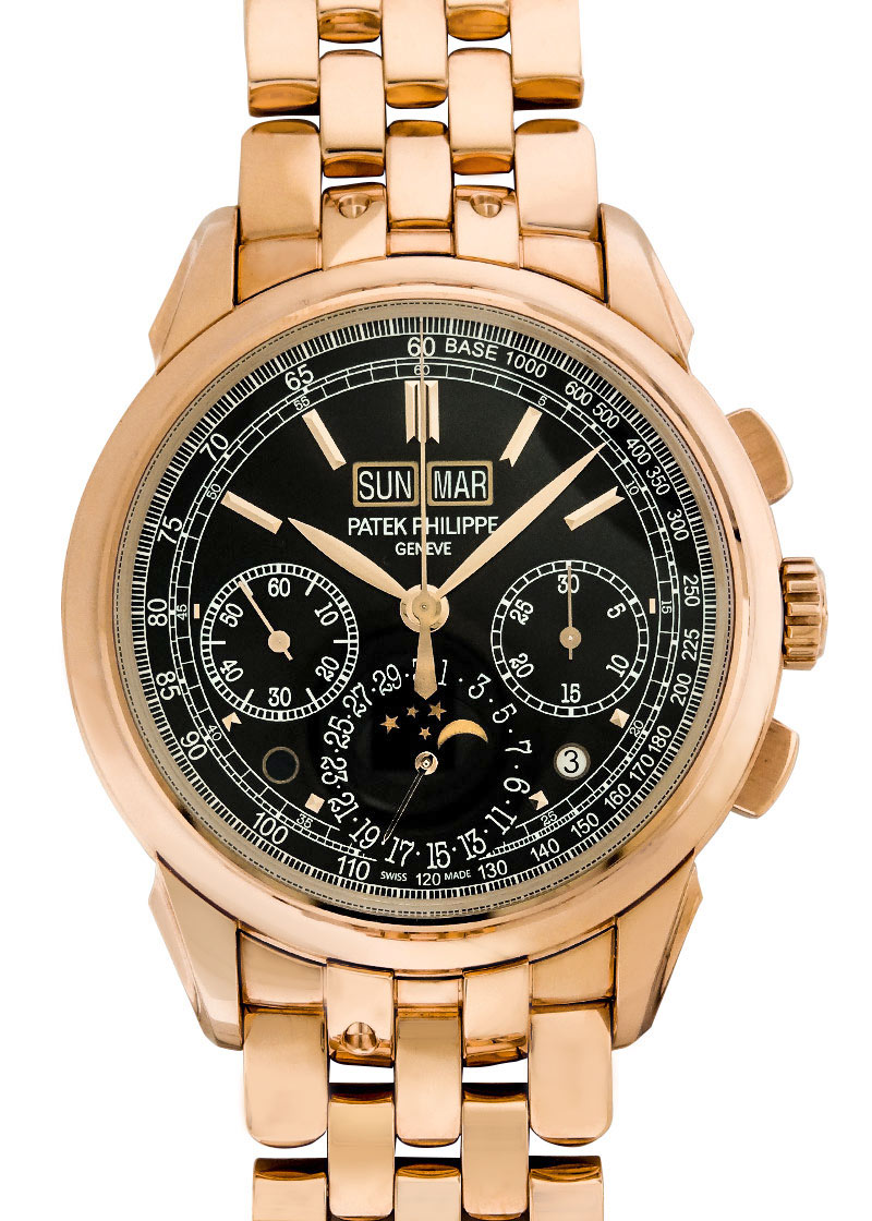 Patek Philippe - Perpetual Calendar Chronograph| PATEK PHILIPPE| 5270 / 1R - 001| RG Black Clock Hand Winding Bracelet| Unused item| Patek Philippe - Perpetual Calendar Chronograph| PATEK PHILIPPE| 5270 / 1R - 001| RG Black Clock Hand Winding Bracelet| Unused item| - Image 1