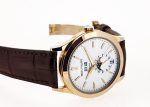 Patek Philippe - Annual Calendar| PATEK PHILIPPE| 5396R - 011| RG Silver Clock Automatic Leather| Commissions| Middle Ages| - Image 5