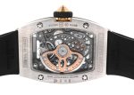 RICHAL MILL - Ladies Automatic| RICHARD MILLE| RM07 - 01| WG Skeleton Dial Automatic Winding Rubber| Middle Ages| - Image 4