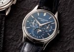 Patek Philippe - Grand Complication Perpetual Calendar Moon Phase| PATEK PHILIPPE| 5140P-001PT| Blue clock automatic winding leather| Middle Ages| - Image 6