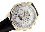 Patek Philippe - Grand Complication Perpetual Calendar Chronograph| PATEK PHILIPPE| 5270R - 001| RG Silver Clock Hand Winding Leather| Unused item| - Image 6