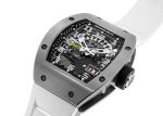 Richard Mill - Automatic Oversized Date| RICHARD MILLE| cRM029| TI Skeleton Clock Automatic Winding Rubber| Middle Ages| - Image 2