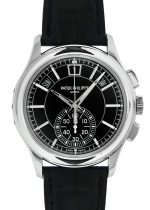 Patek Philippe - Annual Calendar Chronographs| PATEK PHILIPPE| 5905P - 010| PT Black Dial Automatic Winding Leather| Middle Ages|