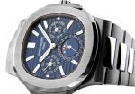 Patek Philippe - Nautilus Perpetual Calendar| PATEK PHILIPPE| 5740 / 1G-001| WG Blue Clock Automatic Winding Bracelet| Commissions| - Image 6