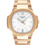Patek Philippe - Ladies Nautilus| PATEK PHILIPPE| 7118 / 1R - 001| RG Silver Clock Automatic Winding Bracelet| Commissions| Unused item|