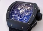 Richard Mill - Felip Massa Black Phantom| by Richard Mille| RM011 CA-TZP TZP Ceramic / Carbon TPT Skeleton Dial Autowinding Rubber| Limited to 50| Commissions| Middle Ages| - Image 6