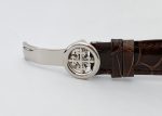 Patek Philippe - Grand Complication Perpetual Calendar| PATEK PHILIPPE| 5320G - 001| WG ivory clock automatic winding leather| Commissions| Middle Ages| - Image 5