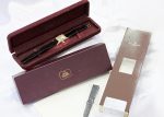 Patek Philippe - Lectangular| PATEK PHILIPPE| 425J| YG Silver Clock Hand-Winding Leather| Vintage| Middle Ages| - Image 7