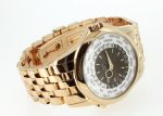 Patek Philippe - World Time| PATEK PHILIPPE| 5130 / 1R - 011| RG Silver / Brown Dial Automatic Winding Bracelet| Middle Ages| - Image 7