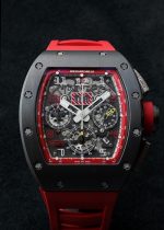 Richard Mill - Automatic Flyback Chronograph Felipe Massa Singapore Grand Prix| RICHARD MILLE| RM011| TI / DLC Skeleton Dial Automatic Winding Rubber| Limited to 50| Middle Ages| - Image 7
