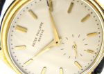 Patek Philippe - 2526 Calatrava Tropical| PATEK PHILIPPE| YG ivory clock automatic winding leather| Made in 1956.| Commissions| Vintage| Middle Ages| - Image 7