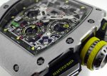 Richards Mill - Automatic Flyback Chronograph| RICHARD MILLE| RM11 - 03| TI Skeleton Clock Automatic Winding Rubber| Middle Ages| - Image 7