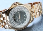 Patek Philippe - World Time| PATEK PHILIPPE| 5130 / 1R - 011| RG Silver / Brown Dial Automatic Winding Bracelet| Middle Ages| - Image 8