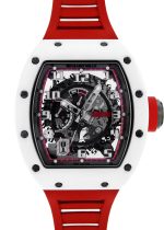 Richards Mill - Japan Red| RICHARD MILLE| RM030| ATZ / TI Skeleton Dial Automatic Winding Rubber| Japan Limited to 50 copies