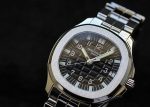 PATEC PHILIPPE - Aqua Note Large Size| PATEK PHILIPPE| 5065 / 1A - 010| SS Black Clock Automatic Winding Bracelet| Middle Ages| - Image 7