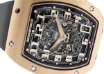 Richards Mill - Extra Flat Automatic| by Richard Mille| RM67 - 01| RG Skeleton Dial Automatic Winding Rubber| Unused item| - Image 6