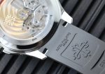 Patek Philippe - Aquanote Travel Time| PATEK PHILIPPE| 5164A - 001| SS Black Dial Automatic Rubber Winding| Unused item| - Image 9