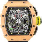 Richards Mill - Automatic Flyback Chronograph| RICHARD MILLE| RM11 - 03| RG / TI Skeleton Dial Automatic Winding Rubber| Commissions| Unused item