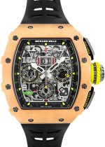 Richards Mill - Automatic Flyback Chronograph| RICHARD MILLE| RM11 - 03| RG / TI Skeleton Dial Automatic Winding Rubber| Commissions| Unused item