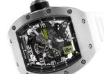 RICHERMILL - Automatic Declutchable Rotor| RICHARD MILLE| RM030| TI Skeleton Clock Rubber| Commissions| Middle Ages| - Image 7