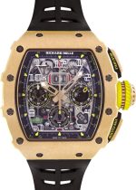 Richards Mill - Automatic Flyback Chronograph| RICHARD MILLE| RM11 - 03| RG Skeleton Dial Automatic Winding Rubber