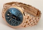 Patek Philippe - Perpetual Calendar Chronograph| PATEK PHILIPPE| 5270 / 1R - 001| RG Black Clock Hand Winding Bracelet| Commissions| Unused item| - Image 6