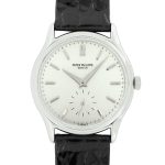 Patek Philippe - Calatrava Smoseco| PATEK PHILIPPE| 3923A| SS Silver Clock Hand Winding Leather| 150th Anniversary| 1 Japan limited 150 copies| Middle Ages|