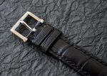 Patek Philippe - Chronometer gondola| PATEK PHILIPPE| 5098P - 001| PT Silver Clock Hand Winding Leather| Middle Ages| - Image 9