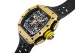 Richards Mill - Automatic Flyback Chronograph| RICHARD MILLE| RM11 - 03| RG Skeleton Dial Automatic Winding Rubber - Image 2